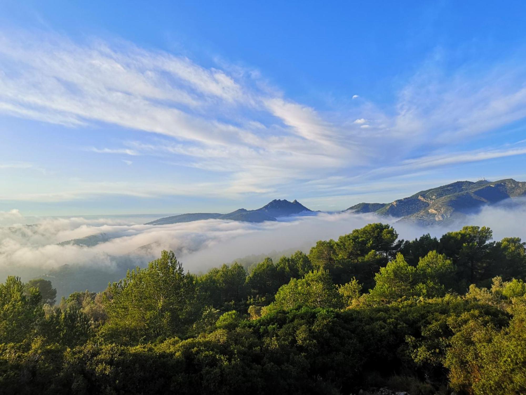 La Cueva De Miravet - Villa De Lujo En La Cima De La Montana Con Vistas Al Mar Cabanes  Exteriér fotografie