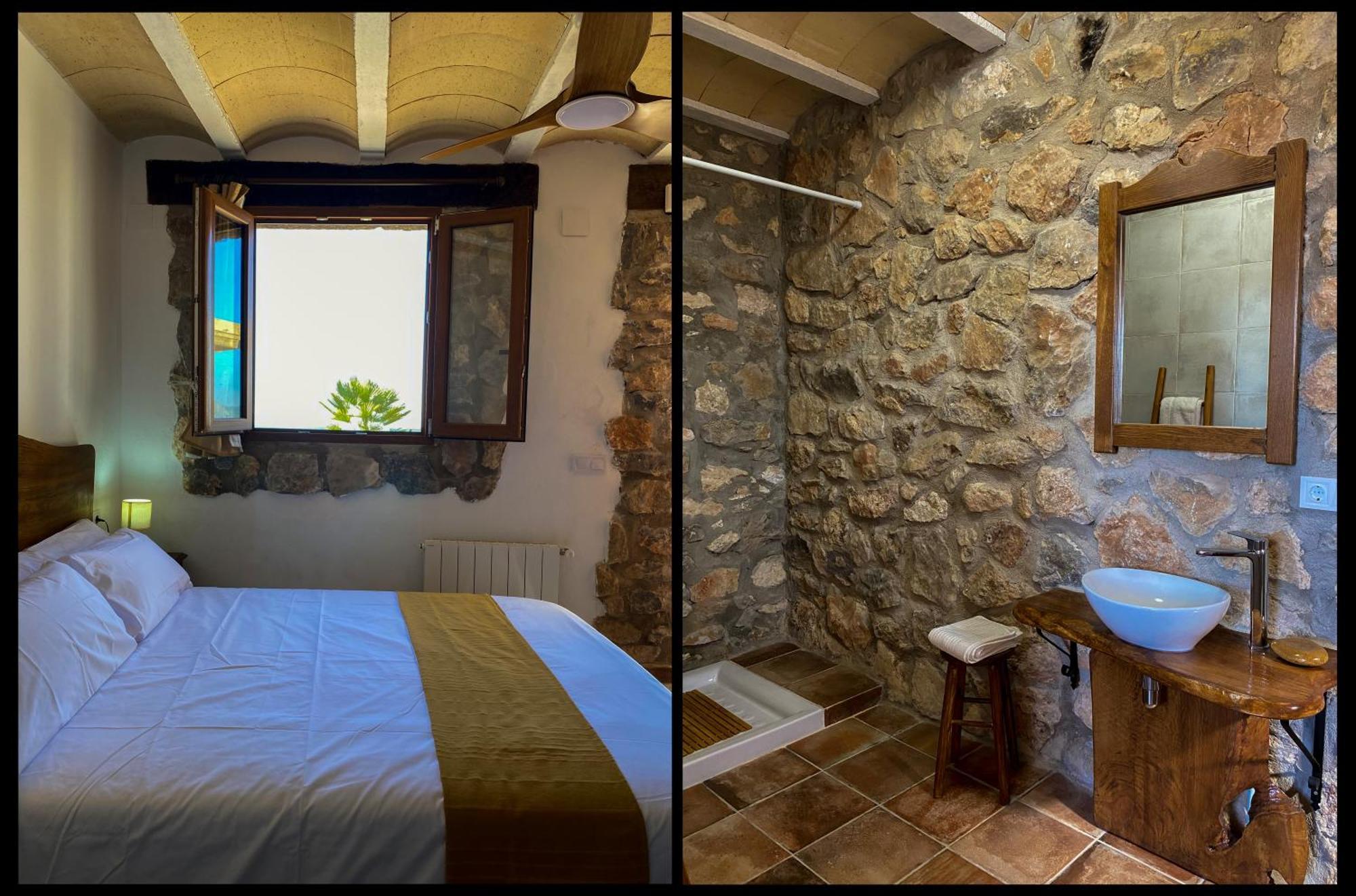 La Cueva De Miravet - Villa De Lujo En La Cima De La Montana Con Vistas Al Mar Cabanes  Exteriér fotografie